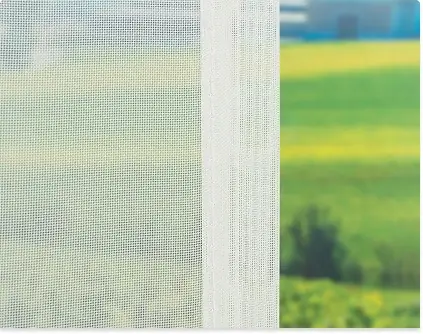 Foto von weißer Gardine in transparent lassen viel Licht durch