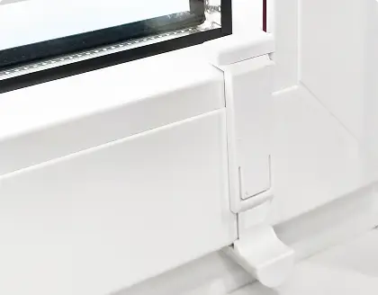 Lysel Home Falzfix – Plissee Montage ohne Bohren in der Glasleiste