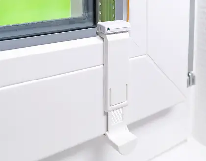 Window Fashion Falzfix – Plissee Montage ohne Bohren in der Glasleiste