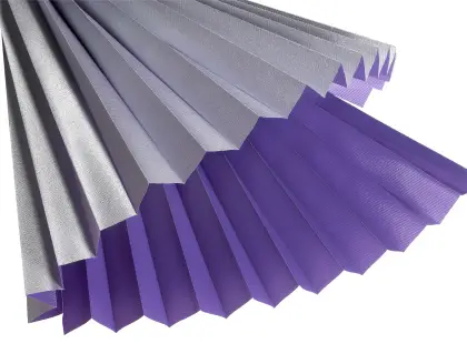 graues Thermo Plissee