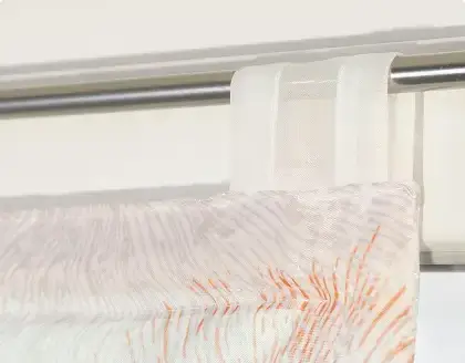 Raffgardinen mit Schlaufe