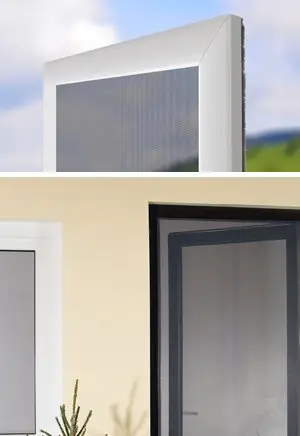 eingebaute Fliegengitter