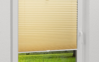 beiges Faltstore in Standardgrößen - online bestellen