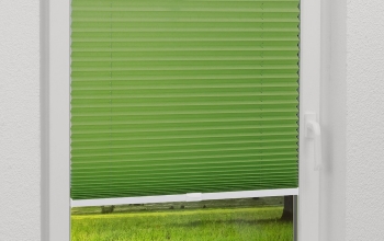 Faltstore Grün - in Standardgrößen