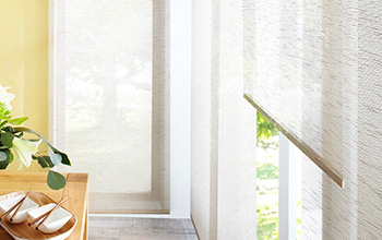 Flächenvorhang Weiß, weiße Flächengardinen - online bestellen