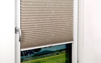 beiges Plissee nach Maß - online bestellen