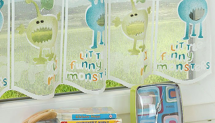 Scheibengardinen fürs Kinderzimmer