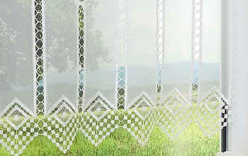 Bistrogardine Weiß, Querbehang weiß - im Onlineshop bestellen