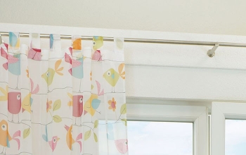 Schlaufenvorhang Rosa, Schlaufenvorhänge Rosa - im Raumtextilienshop