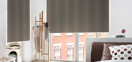 abdunkelndes Rollo für den Schlafbereich